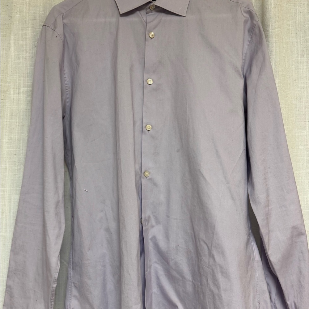 John Varvatos Light Purple Dress Shirt